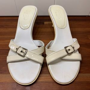 White Coach Heels